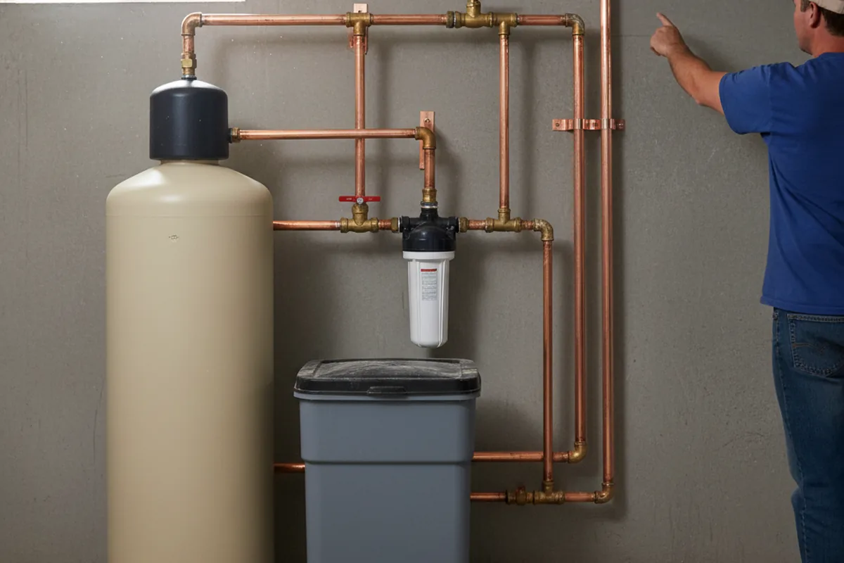 Whole-house water treatment system installed in Le Mars